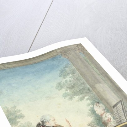 Leopold Mozart and his Children Wolfgang Amadeus and Maria Anna 1764 by Louis Carrogis Carmontelle