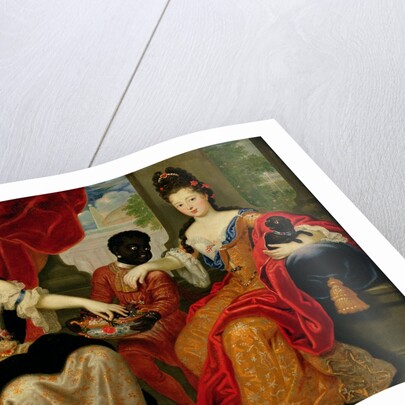 Portrait of Francoise-Marie de Bourbon and Louise-Francoise de Bourbon by Philippe Vignon