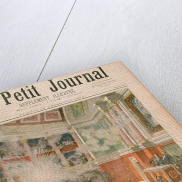 Dynamite Explodes in the Chamber of Deputies by Frederic Theodore Lix