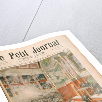 Dynamite Explodes in the Chamber of Deputies by Frederic Theodore Lix