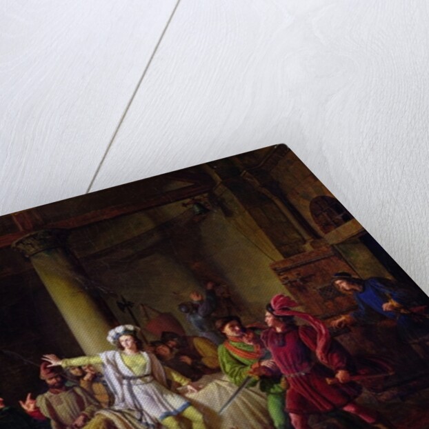 Joan of Arc in Rouen Prison, 1819 by Pierre Henri Revoil