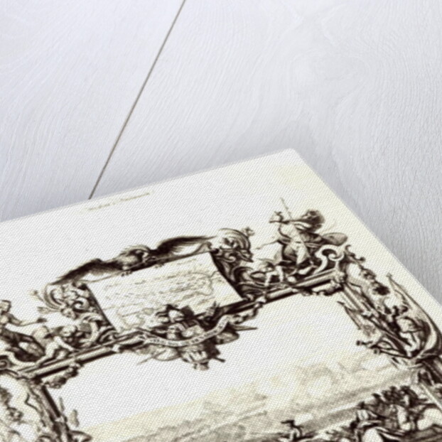 The Battle of Oudenaarde, 11th July 1708 by Abraham Drentwett