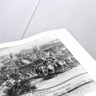 The Battle of Ramillies, 23rd May 1706 by French School