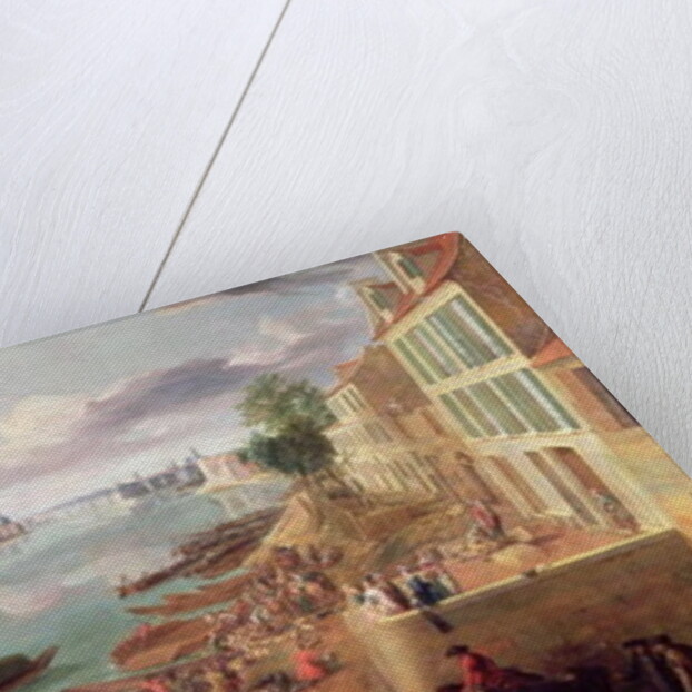 View of Paris from the Quai de la Rapee by Pierre-Denis Martin