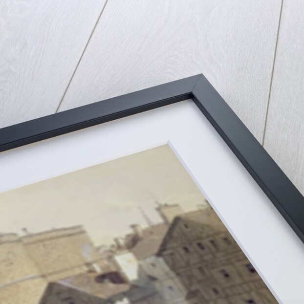 View of Petit Chatelet and the Petit Pont in 1717 by Theodor Josef Hubert (after) Hoffbauer