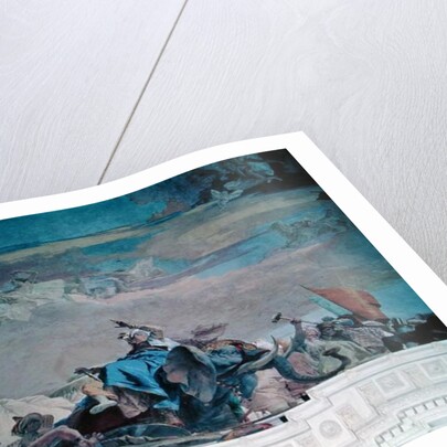 Asia, one of the Four Continents from the ceiling of the 'Treppenhaus', 1750-53 by Giovanni Battista Tiepolo