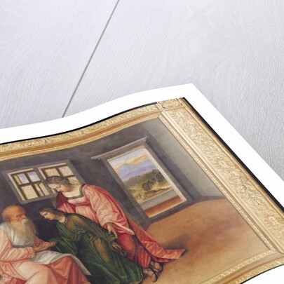 Isaac Blessing Jacob, c.1520 by Girolamo da Treviso II