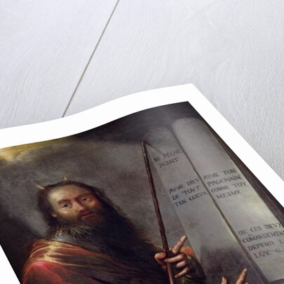 Moses and the Tablets of the Law by Claude Vignon