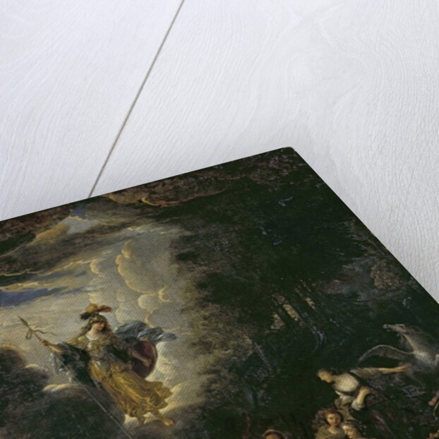 Athena visiting the Muses by Jacob Willemsz de Wet or Wett