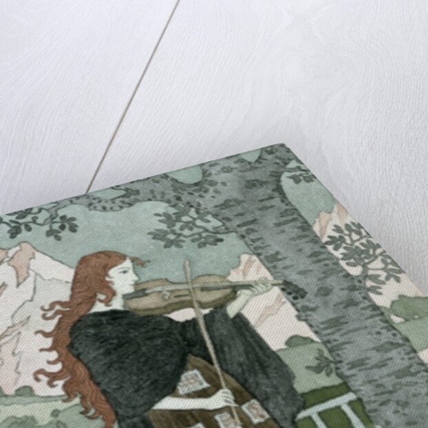 A Musician by Eugene Grasset