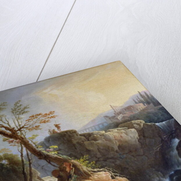The Waterfall, 1773 by Claude Joseph Vernet