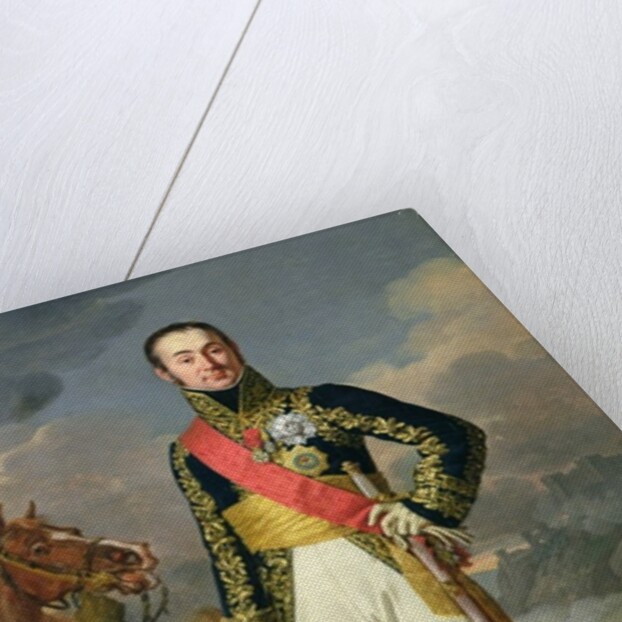 Nicolas-Charles Oudinot Duke of Reggio and Marshal of France, 1811 by Robert Lefevre