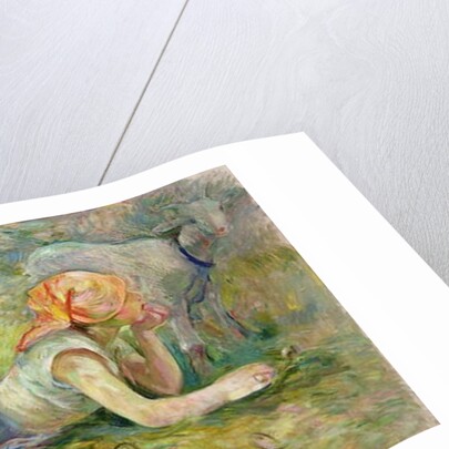 Shepherdess Resting, 1891 by Berthe Morisot