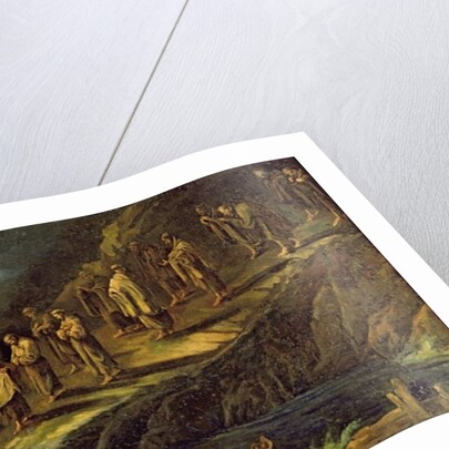 The Procession of the Holy Shroud by Alessandro Magnasco