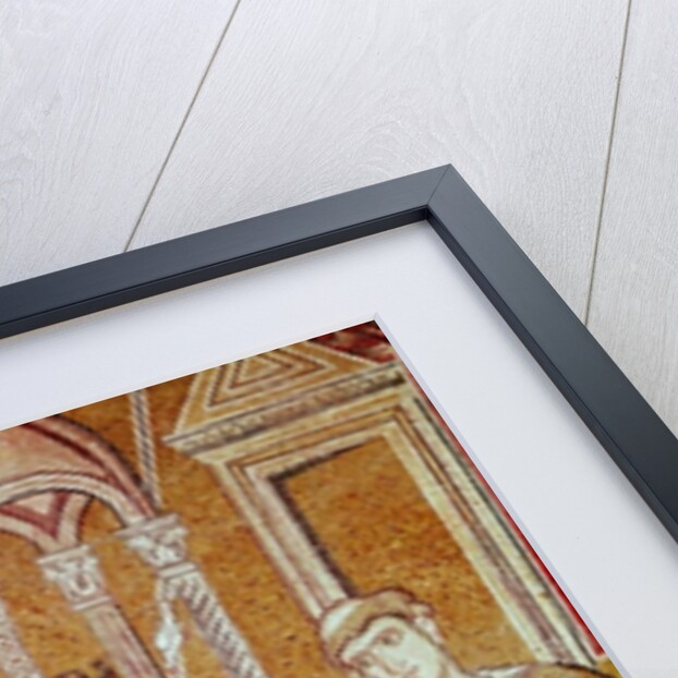 The Baptism of St. Paul by Ananias by Byzantine School