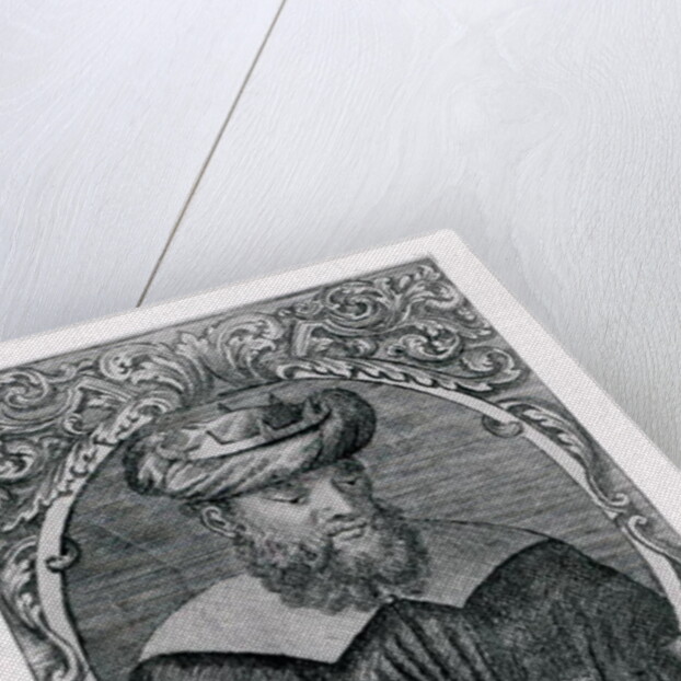 Portrait of Avicenna Reading by French School