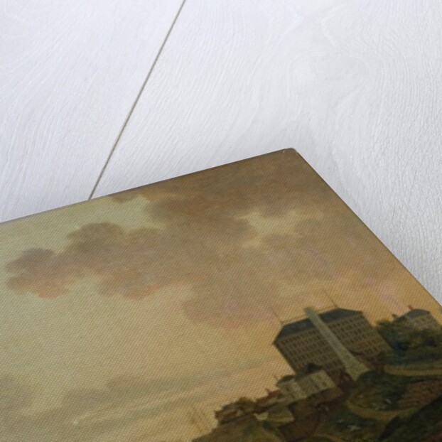 View of the Cotton Factory from the the Motte Sanguin at Orleans, 1825 by Jean Louis Rabigot