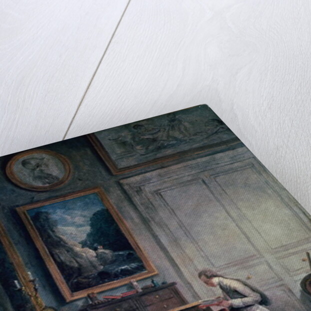 Lunch of Madame Geoffrin by Hubert Robert