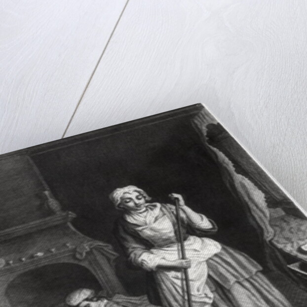 The Housekeeper by Jean-Baptiste Simeon (after) Chardin