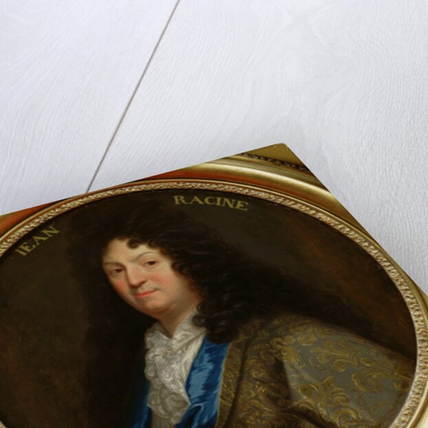 Portrait of Jean Racine by Jean Baptiste (after) Santerre
