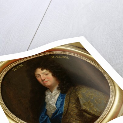 Portrait of Jean Racine by Jean Baptiste (after) Santerre