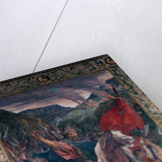 Attila and his Army Marching on Paris by Jules Elie Delaunay