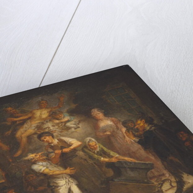 Fantastical Scene by Antoine Francois Saint-Aubert