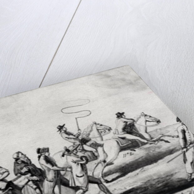 The First Runaways of the Revolution by French School