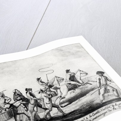 The First Runaways of the Revolution by French School