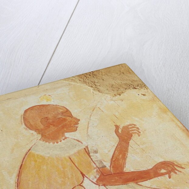 Blind Harpist Singing by Egyptian 18th Dynasty