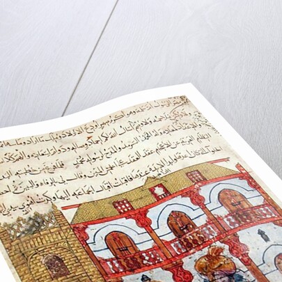 Ms c-23 f.99a, Thief taking his Loot by Persian School