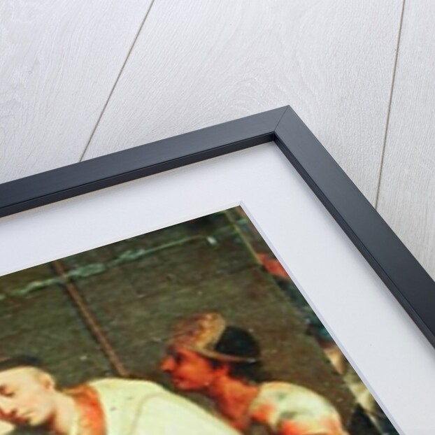 First Baptism of the Indians by the Dominicans by Mexican School