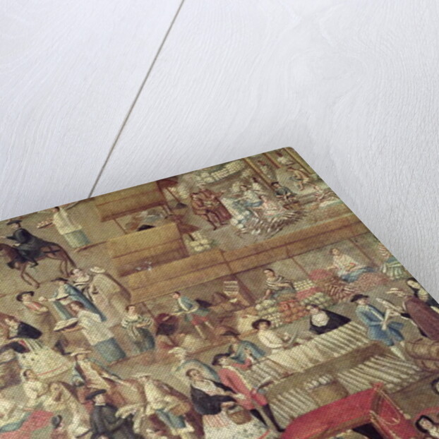 Plaza Mayor in Mexico by Mexican School