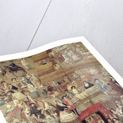 Plaza Mayor in Mexico by Mexican School