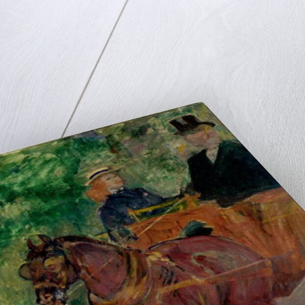 Cob Harnessed to a Cart, 1900 by Henri de Toulouse-Lautrec