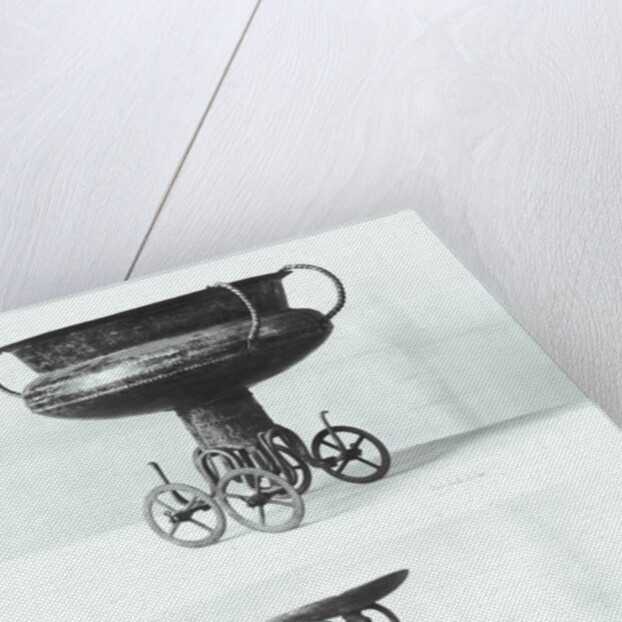 Two votive chariots for collecting rainwater by Age Bronze