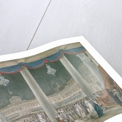 Exhibition of the Products of Industry in the Courtyard of the Louvre in 1801 by French School
