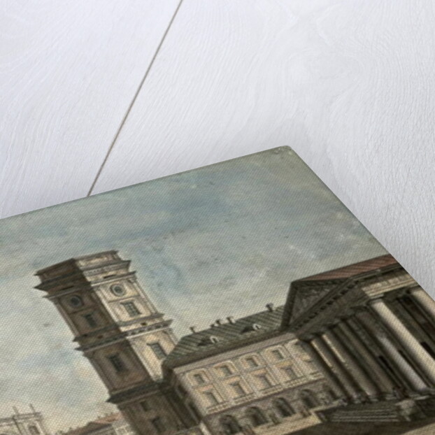 View of Nevsky Prospekt, St. Petersburg, 1810 by Fedor Aleksandrovich Vasiliev