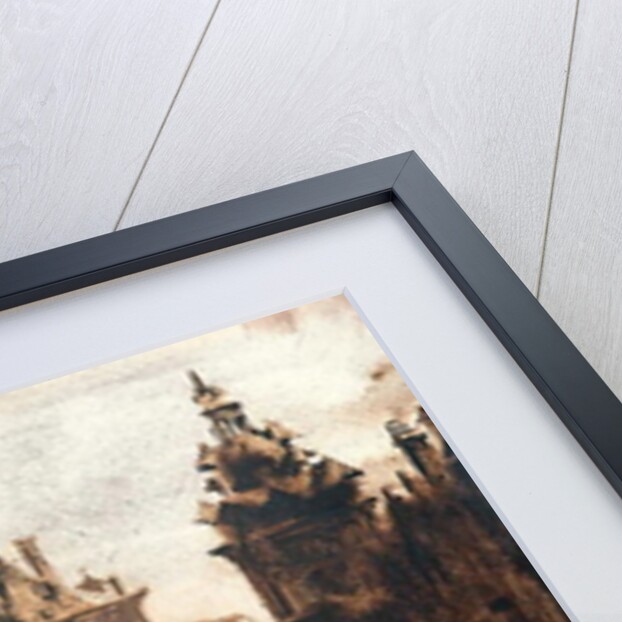 Town with a Broken Bridge by Victor Hugo