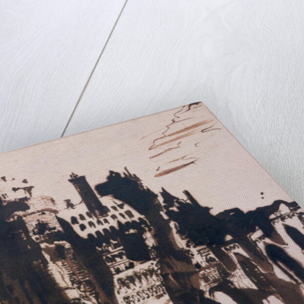 Chateau fortified by two Bridges by Victor Hugo