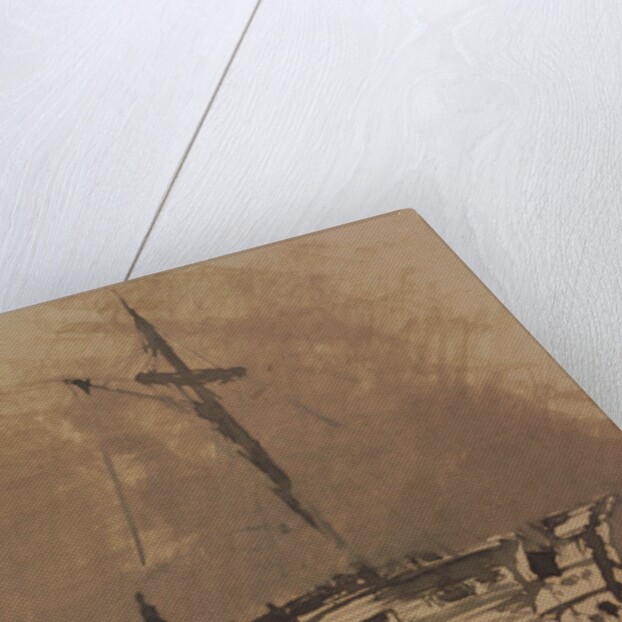 A Ship in Choppy Seas, 1864 by Victor Hugo