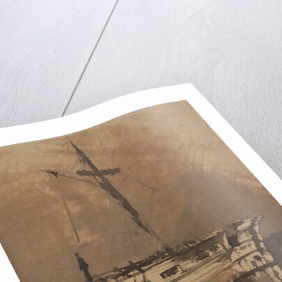 A Ship in Choppy Seas, 1864 by Victor Hugo