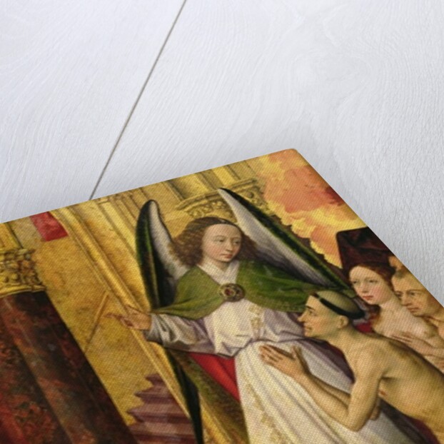 The Good being led to Heaven by Rogier van der Weyden