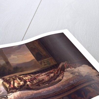 The Death of Cleopatra, 1841 by German von Bohn