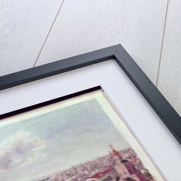 Panorama of Moscow, depicting the department store 'Gum' and the Bolshoi Theatre in Red Square, 1819 by Gadolle Gadolle