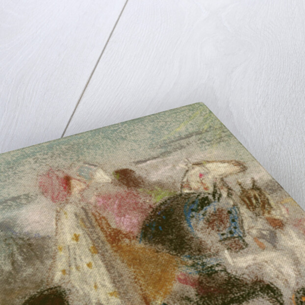 The Three Magi, started in 1860 and reworked after 1882 by Gustave Moreau