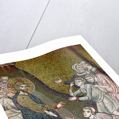 Jesus Healing the Crippled and the Blind by Byzantine School