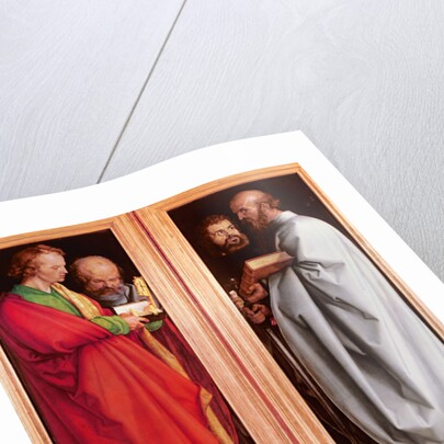 St. John with St. Peter and St. Paul with St. Mark, 1526 by Albrecht Dürer or Duerer