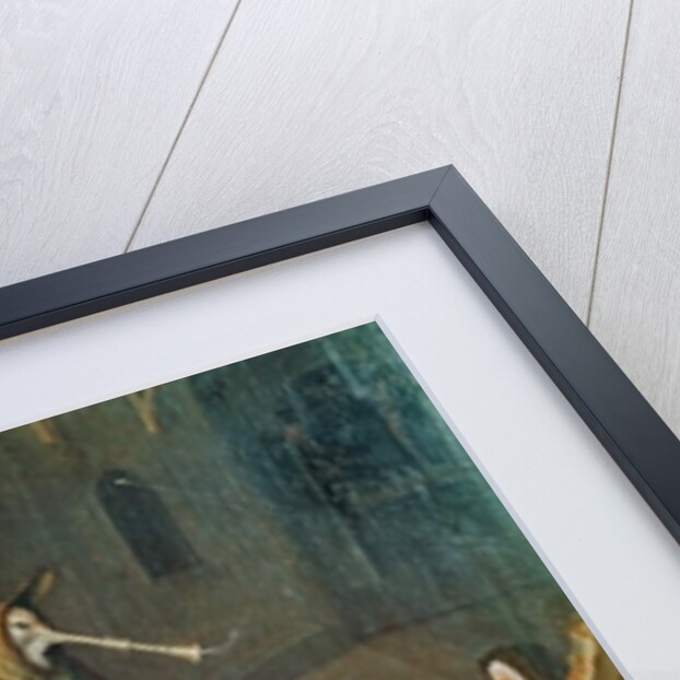 Triptych of the Temptation of St. Anthony, detail of the central panel by Hieronymus (after) Bosch