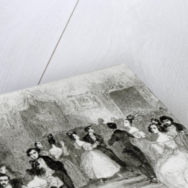 An Evening at the House of Charles Nodier 1831 by Tony Johannot